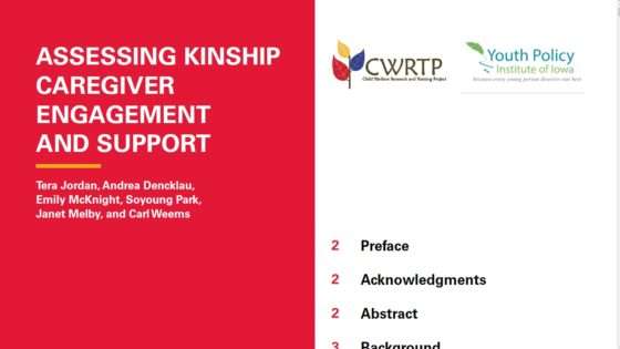 Article: CWRTP and YPII collaborate on new study