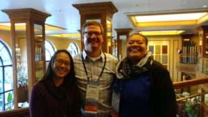 CWRTP research assistants Yuk (Erica) Pang, Shane Kabanaugh, and Randie Camp) attended the National Council on Family Relations, where they presented their research.