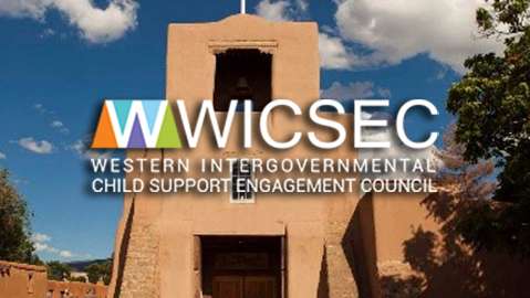 A building in New Mexico with the WICSEC logo embeded in the image.